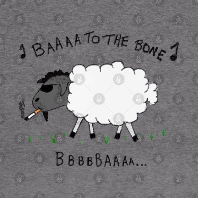 Baaa to the Bone by wanungara